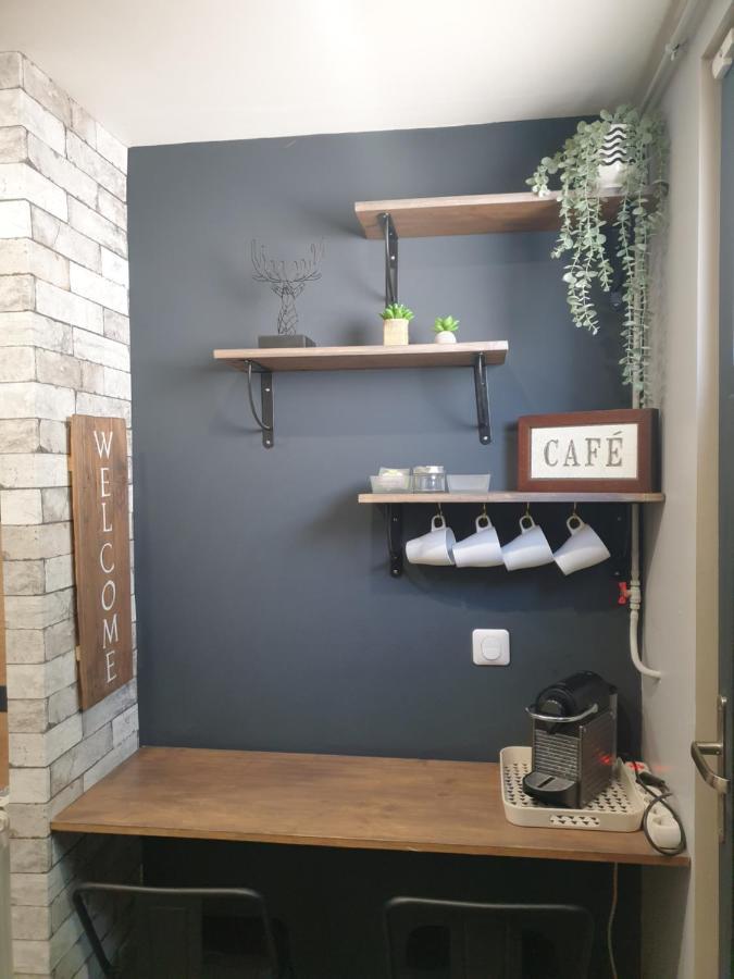 Chambre indépendante en duplex avec coin cuisine Breux-Jouy Exterior foto