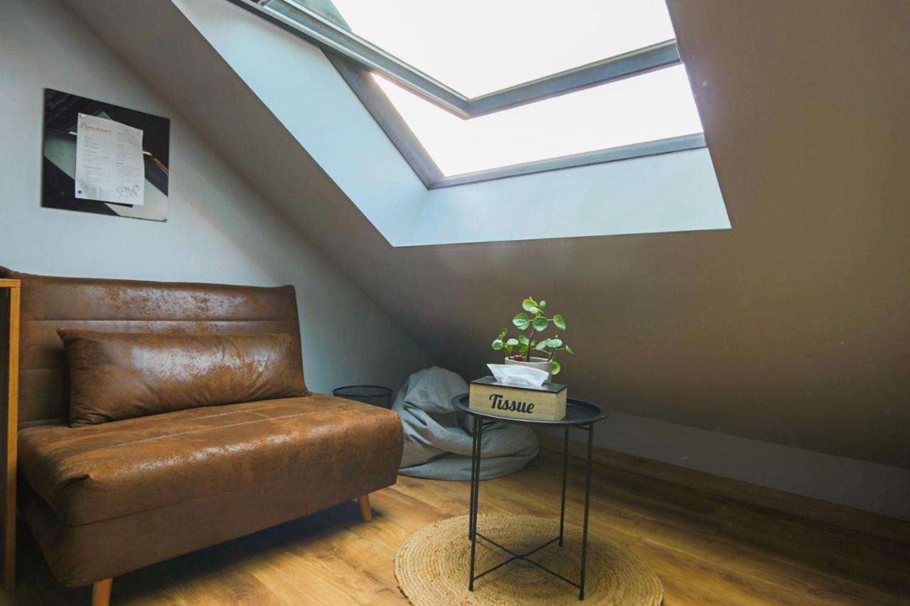 Chambre indépendante en duplex avec coin cuisine Breux-Jouy Exterior foto